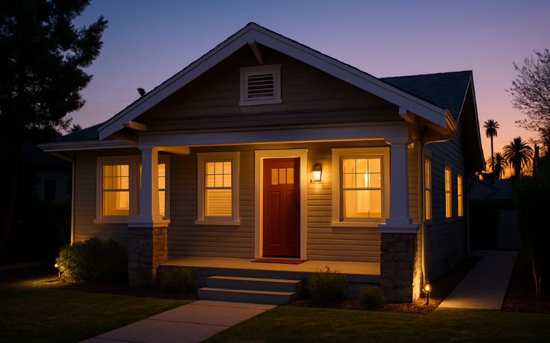 Warm Indoor Lighting in Los Angeles