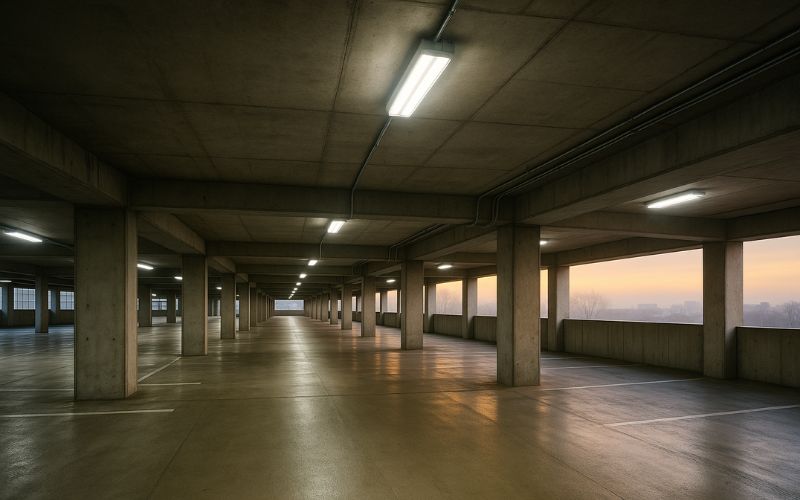 Commercial Parking Garage Lighting