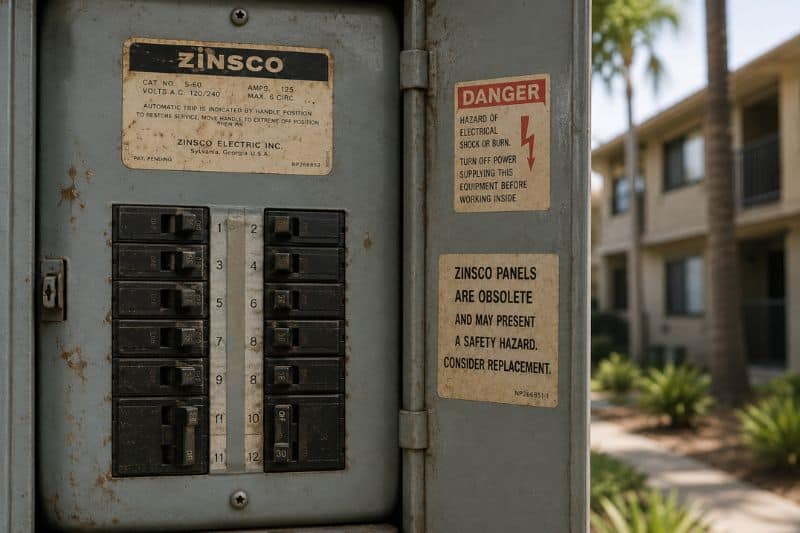 Are Old Zinsco Panels Dangerous in Los Angeles Buildings