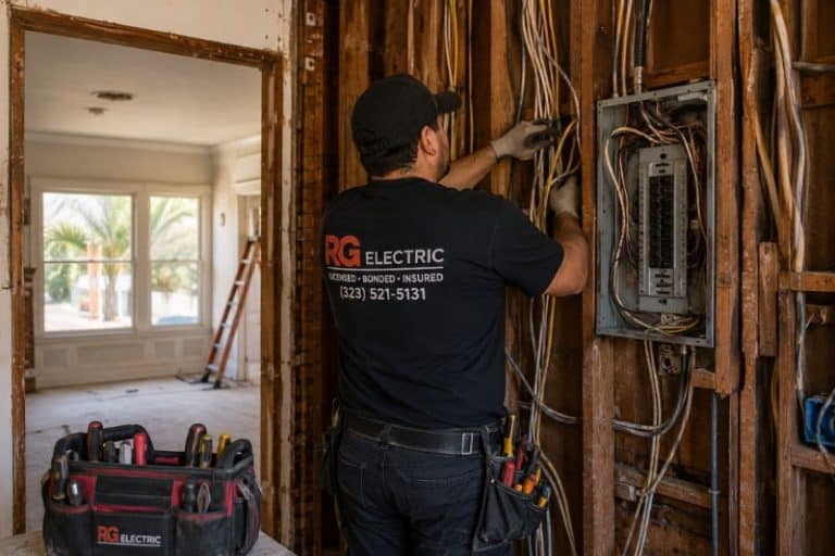 RG Electric Rewiring Older LA Homes