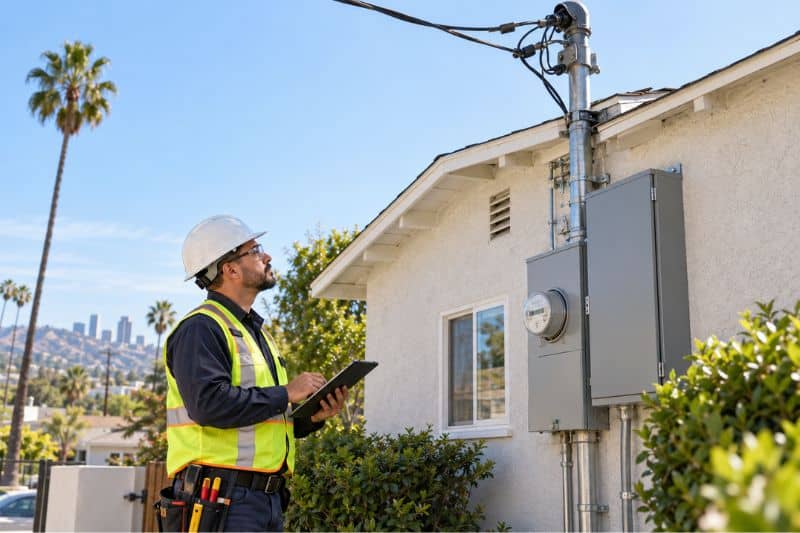 What Triggers an LADWP Service Change During an Electrical Panel Upgrade in Los Angeles