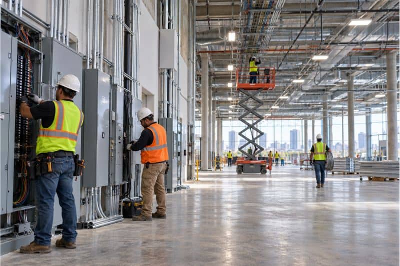 100,000-Square-Foot Electrical Installation in Los Angeles